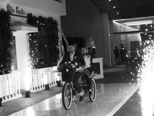 Elegant wedding ceremony decoration